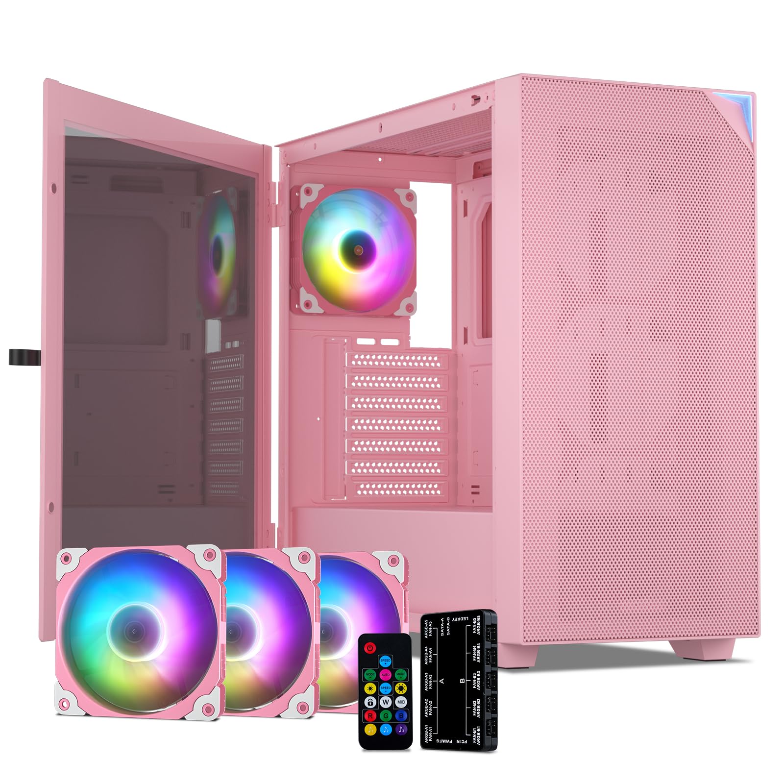 Amazon.com: VETROO AL800 Full Tower PC Computer Case w/Door